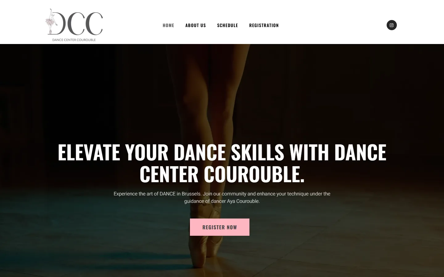 Aperçu du projet Dance Center Courouble