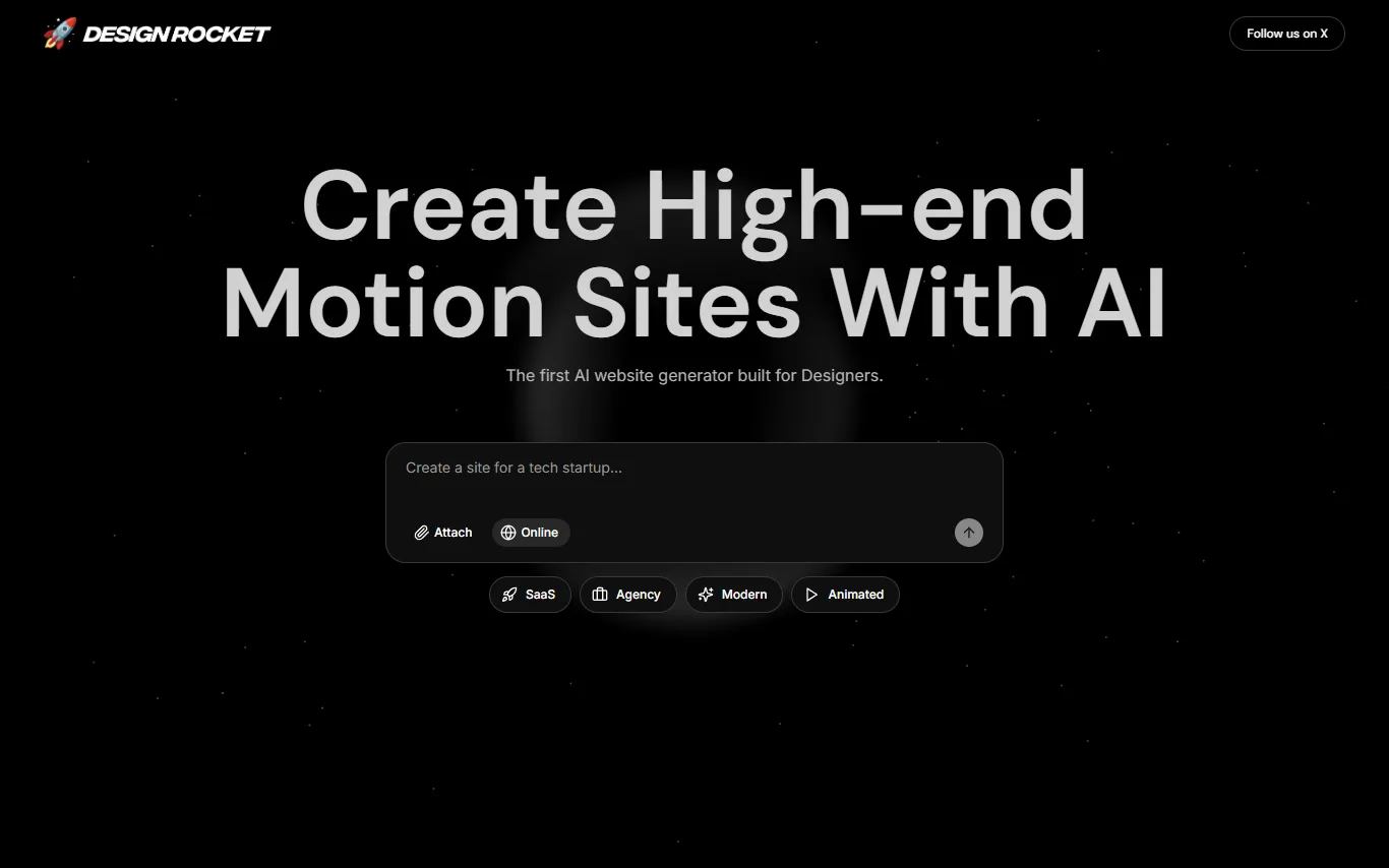 Design Rocket Motion